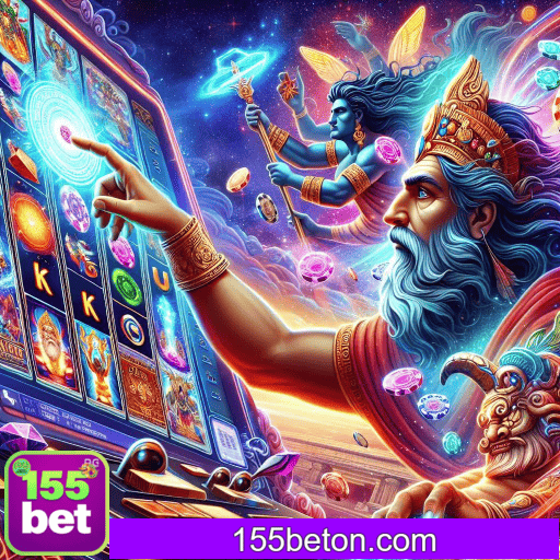 Imagem promocional do login da 155BET